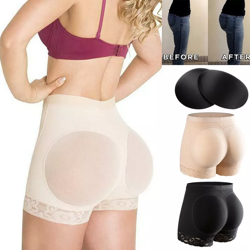 Big Butts Women Padded Bum Panties Shaper Enhancer Butt Lifter Lace  Underwear UK