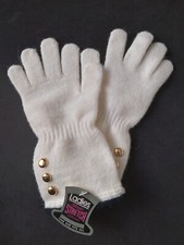 Vintage Ladies Magic Stretch Gloves One Size Fits All - White - NEW