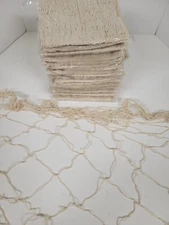 19pc Fish Net Party Decor Hawaiian Luau, Pirate, Nautical, Beach Event Netting