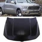 NEW Aluminium Hood Panel Bonnet Shell For 2019-2024 Ram 1500 Primed Black
