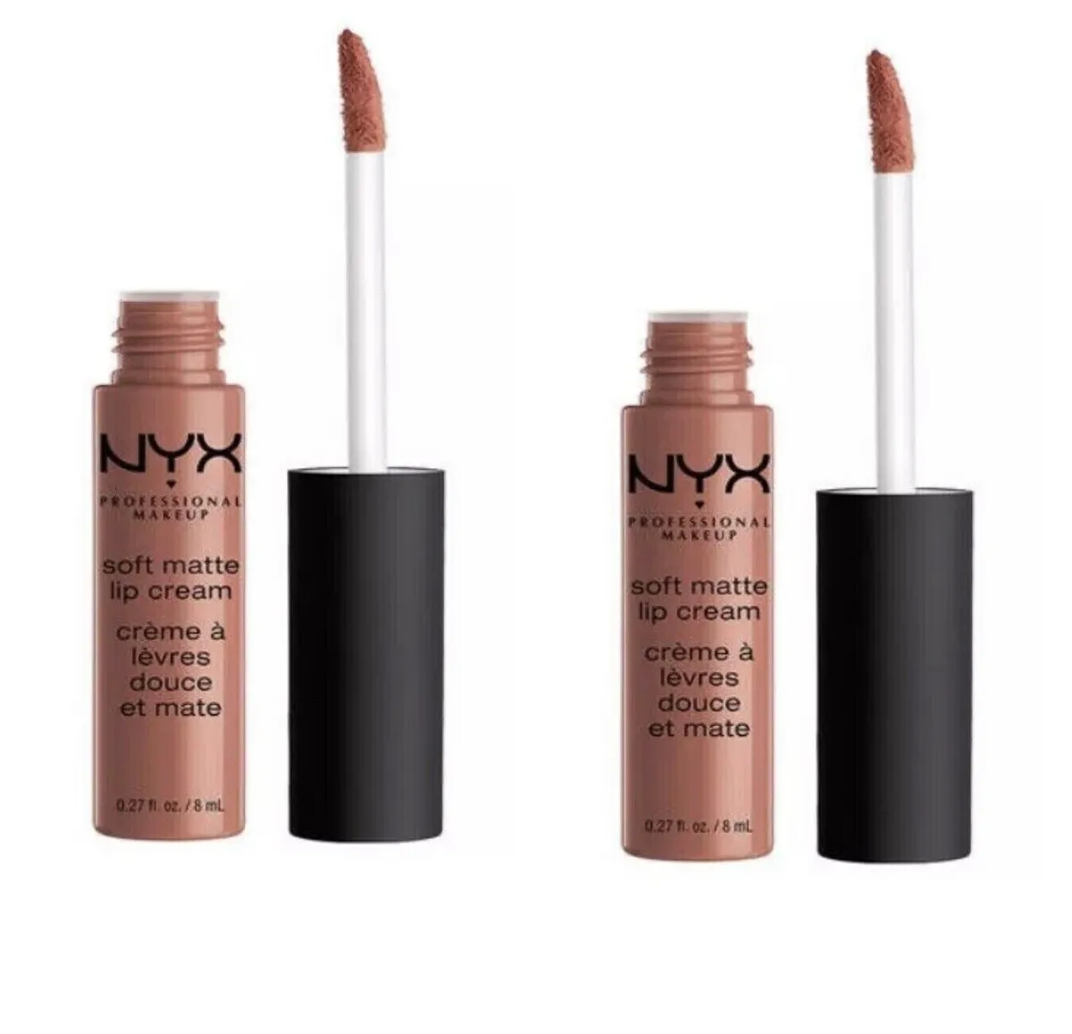 2 x NYX Professional Makeup Liquid Soft Matte Lipstick Lip Cream Cannes  SMLC19 | eBay