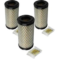 3X Mahle Knecht LX 2908 Luftfilter Air Filter Aixam Crossline