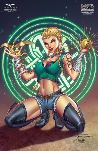 Zenescope Grimm Fairy Tales Issue #37 Cover L Jamie Tyndall LTD 350 Worldwide