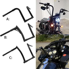12" 14" Rise Handlebar Ape Hanger For Harley Softail Dyna Sportster Touring