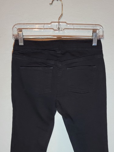 old navy pull on jeans girls size XL 14-16 skinny stretch adjustable waist black - Picture 7 of 10