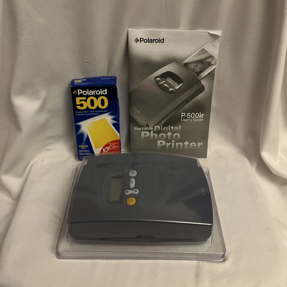 Polaroid P-500 Digital Photo Inkjet Printer / New In Box With Photo Paper - Image 3 of 4