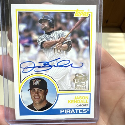2023 Topps Archives Jason Kendall 1983 Fan Favorites Auto #83FF-JK