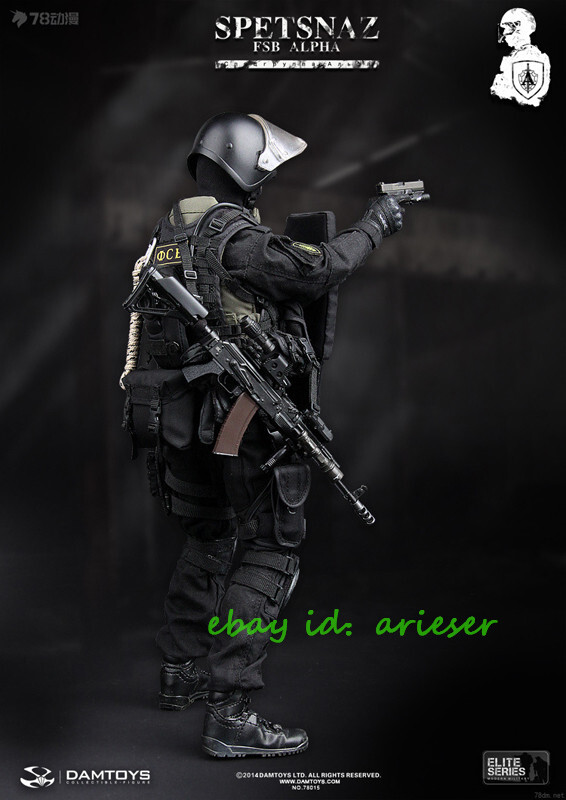 Damtoys 1/6 78015 Elite Series Spetsnaz Fsb Alpha Group Action