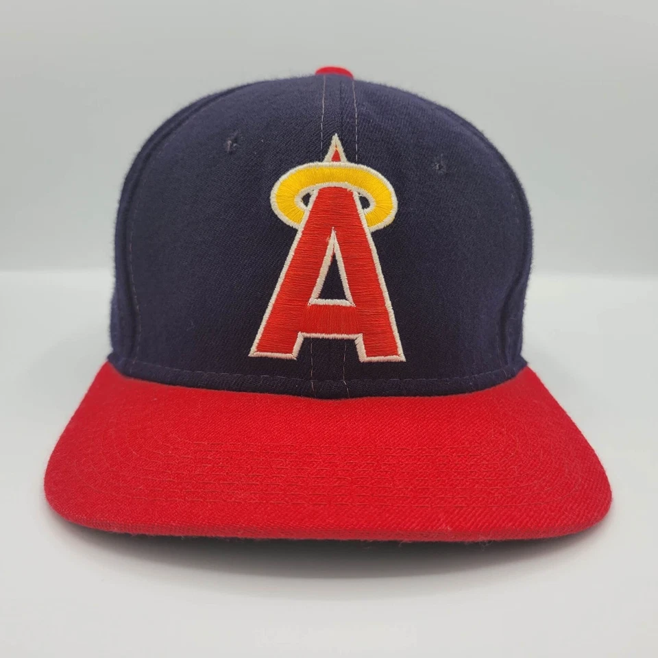 California Angels Vintage 90s Sports Specialties Wool Snapback Hat - MLB Cap - Image 3 of 4