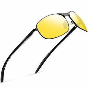 Night Vision Glasses for Driving Feirdio HD night driving glasses anti glare polarized mens women glasses