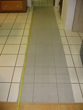 Non-Slip Rug Pad Underlay Rug Gripper, Hallway Protection/Cushioning 11'10"x 2'3