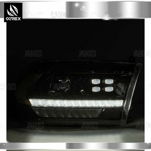 Alpharex Fit 09-18 Ram 5th Gen 2500 PRO Projector Headlights Lamps Alpha Black - Picture 5 of 11