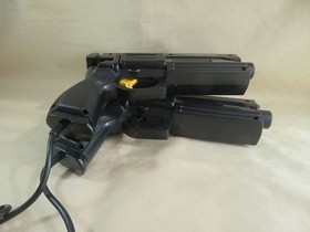 Virtua gun Sega Saturn SS 2 gun controller Japan cop house dead game games 1 box
