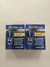 ReliOn Premier 200ct Diabetic Test Strips Expires 5/2027