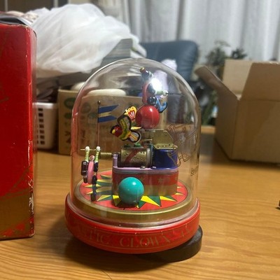 Music Box Murai Koji Clown Antique