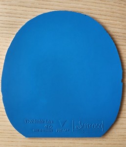 Victas V22 Double Extra 2.0 Blue Table Tennis/ Ping Pong Rubber