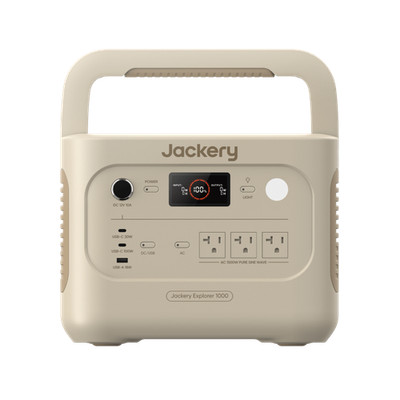Jackery Explorer 1000 v2 1500W Power Station - Dune White