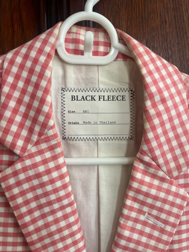 brooks brothers Thom Browne black fleece jacket mens - Image 1 of 3