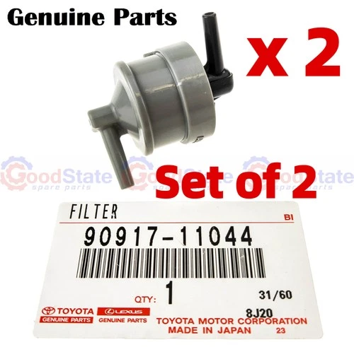 Genuine Fortuner GUN156 GUN155 2GD 1GD MAP Sensor Oil Separator Filter Set x2 - Picture 1 of 3