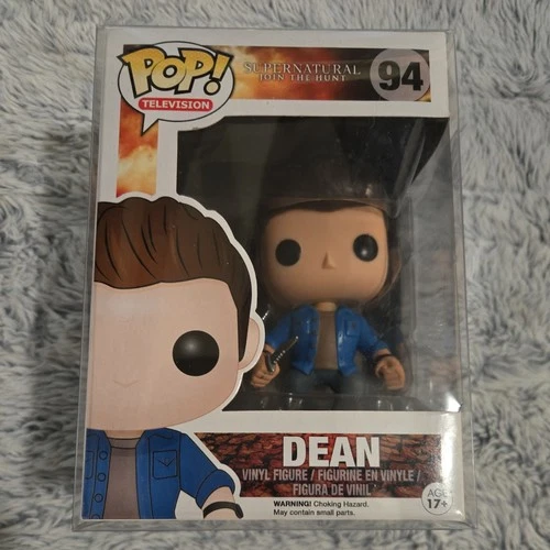 Dean Winchester Figure #94 Funko Pop! Television: Supernatural w/ Protector