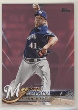 2018 Topps Update Mother's Day Hot Pink 38/50 Junior Guerra #US138 1c7