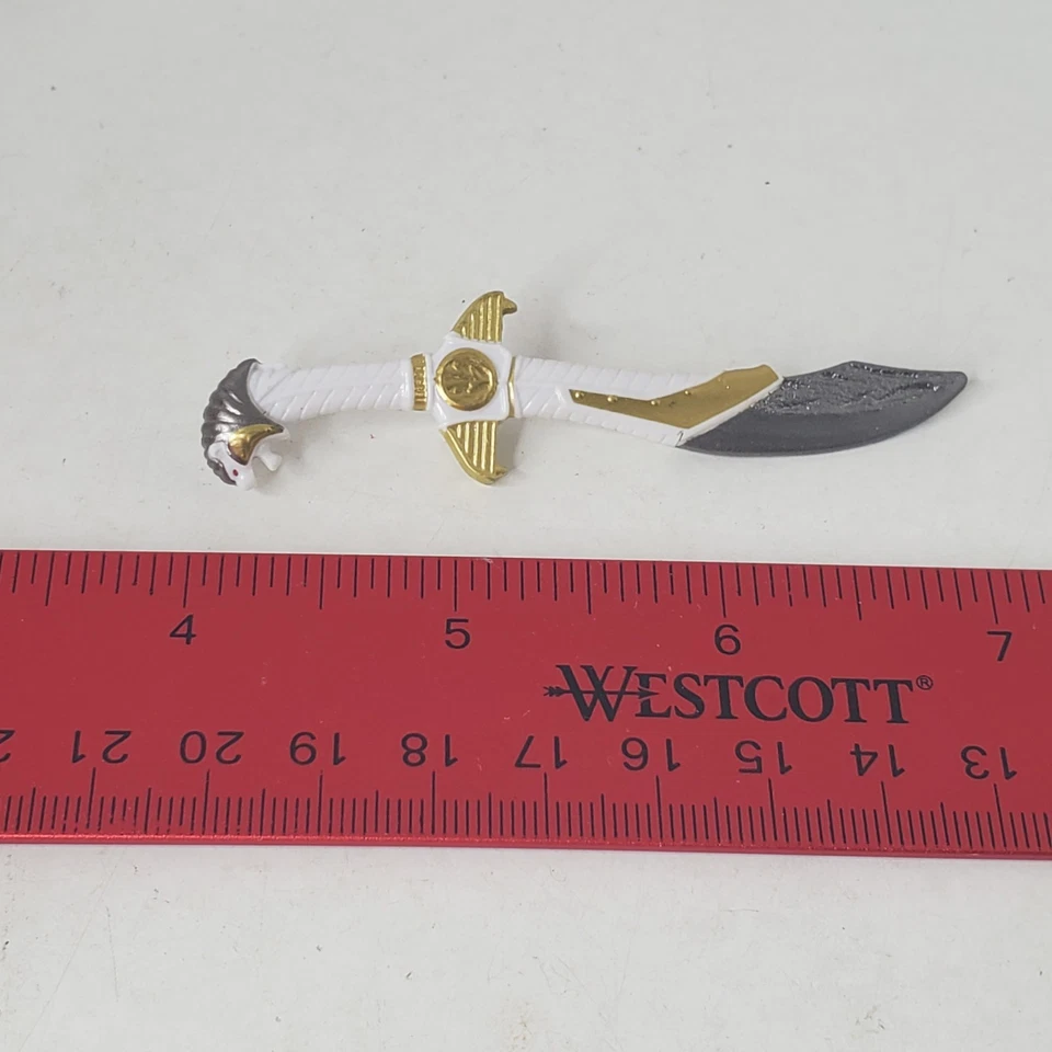 Power Rangers Lightning Collection White Ranger Saba Espada Arma Original 1:12 Foto 2 de 4