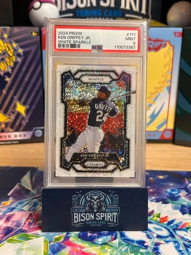 2024 Panini Prizm - Ken Griffey Jr #171 White Sparkle Prizm