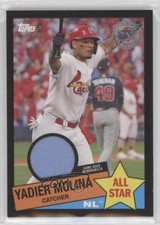 2020 Topps 1985 Baseball All-Stars Relics Black /199 Yadier Molina #85ASR-YM 0t2