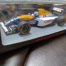 Spark 1/43 Williams FW15C F1 French GP 1993 Winner Alain Prost Model Car