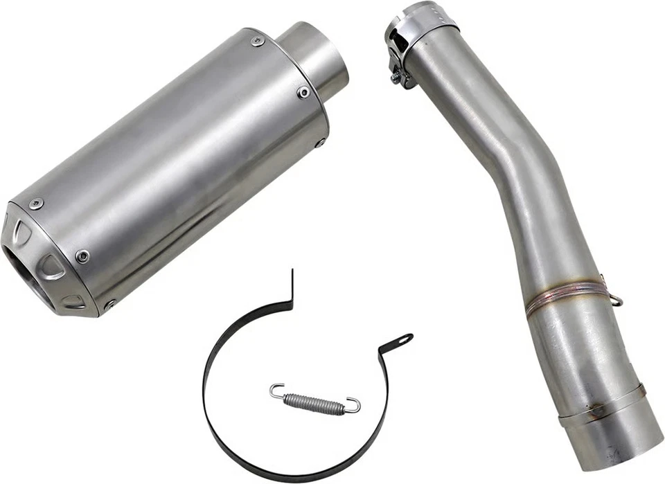 Hotbodies MGP II Growler Slip-On - Silenciador de acero inoxidable para motocicleta 41102-2403 Foto 3 de 4