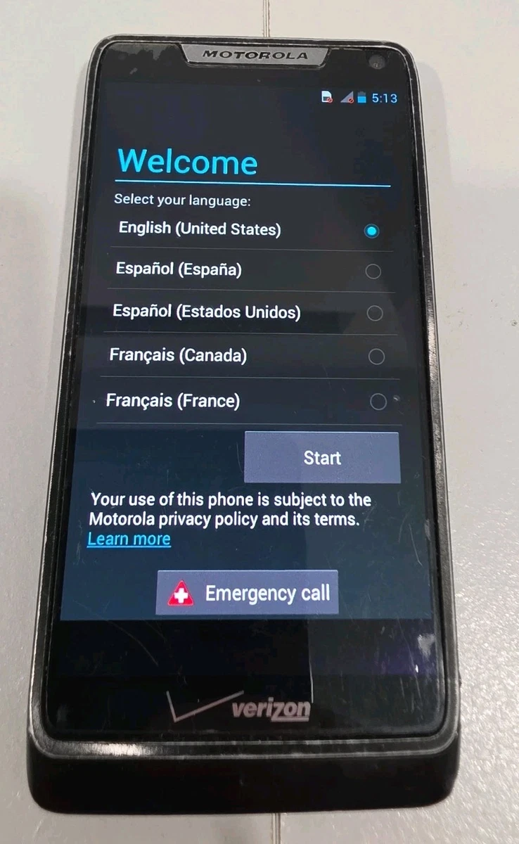 Motorola White Cell Phones & Smartphones for sale | eBay