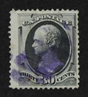 CKStamps: US Stamps Collection Scott#165 30c Hamilton Used Color Cancel
