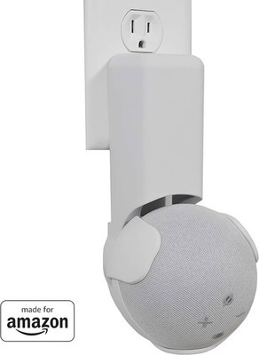 Made for Amazon Outlet Hanger   White (for Echo Dot 4th Generation)