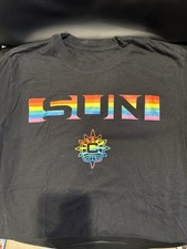 WNBA Connecticut Sun Pride Tee. Size Large