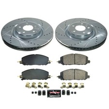 Power Stop for 20-22 Lincoln Aviator Front Z23 Evolution Brake Kit