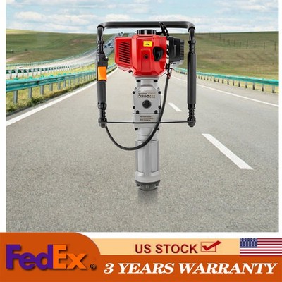 2.3HP Heavy Duty Gas Powered 52CC Fence Pile Driver T-Post Push Gasoline Engine