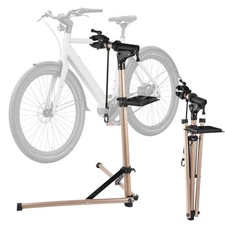 Pro Bike Repair Stand Adjustable w/ Max 62" Telescopic Aluminum Arm Bicycle Rack