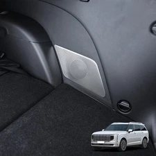Stainless Steel Trunk Speaker Cover Trim For Hyundai Palisade LX3 2026
