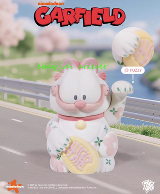 Zcwo Fools Garden Lucky Garfield Cat Lucky 6 Blind Box 11cm Gift