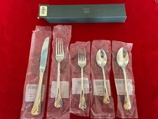 Lenox Kelly Gold Flatware 5 Piece Place Setting Sealed in Original Box NIB