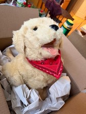 Golden Pup JOY FOR ALL REALISTIC LIFELIKE INTERACTIVE COMPANION PET SOFT - AS IS
