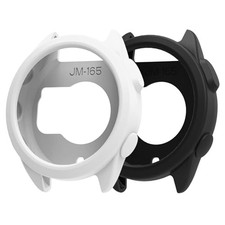 2 Pack Silicone Case For Garmin Forerunner 165 44mm Slim Armor Anti-Scratch Cove