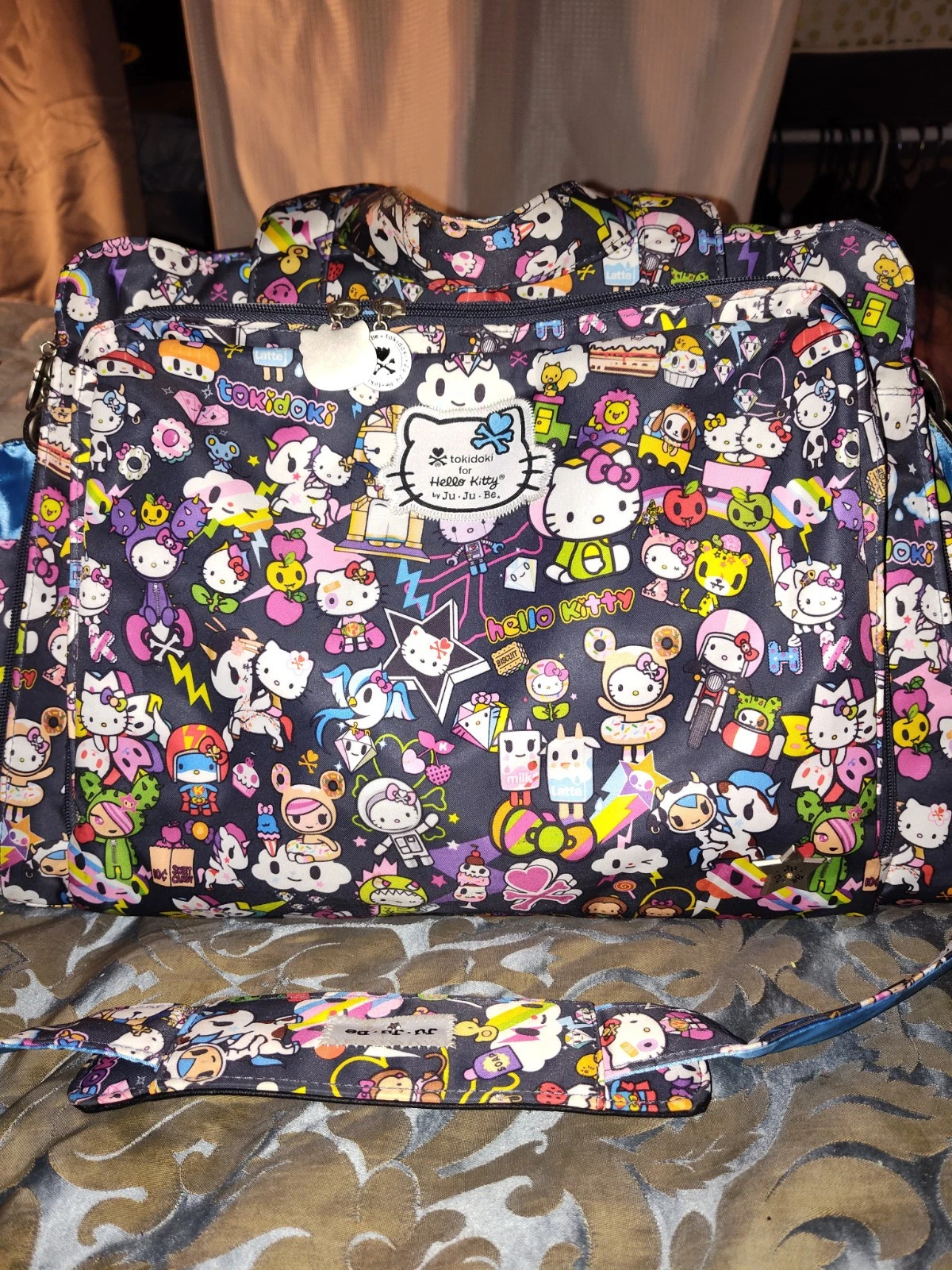Jujube Ju-Ju-be Tokidoki Farfalle Better Be Diaper Bag w/changing pad