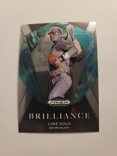 2022 Panini Prizm Draft Picks Brilliance Luke Gold  No.BR-LG Boston College G4a