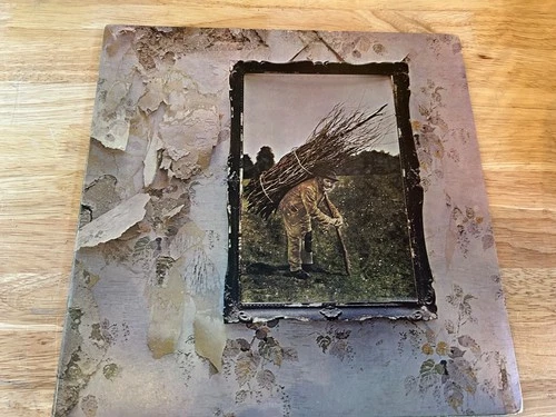 LED ZEPPELIN SELF TITLED ATLANTIC 1971 PRESSWELL PRESSING VG+/EXCELLENT