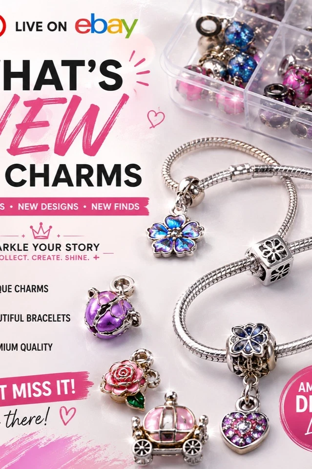 LIVE Charm Bracelet Sale ✨ New Charms, Cute Finds & Amazing Deals!