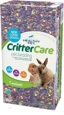 Critter Care Small Animal Bedding - 10 Liter, Confetti