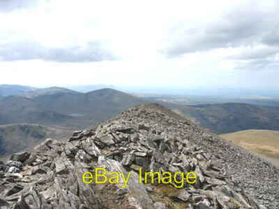 Foto 6x4 Der Gipfelgrat von Elidir Fawr Blick nach Westen Dinorwic dies c2006