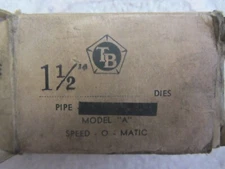 Toledo Beaver 1 1/2 "  Model A - B - 77 Mono Type Pipe Threader Dies 4 NEW