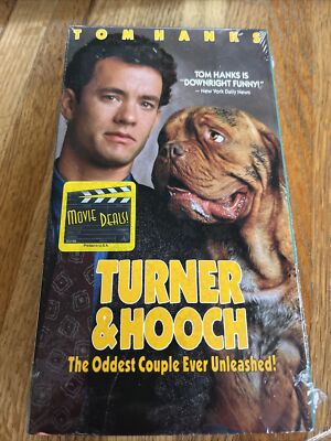Turner  Hooch (VHS, 1996) Super Rare Factory sealed vintage cult classic! Hanks